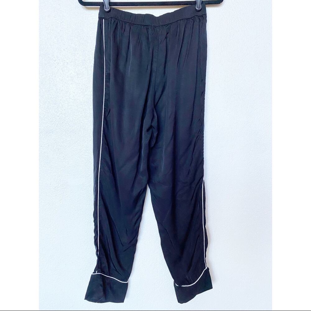 Oysho Contrast Piping Elastic Waist Pant Size Medium